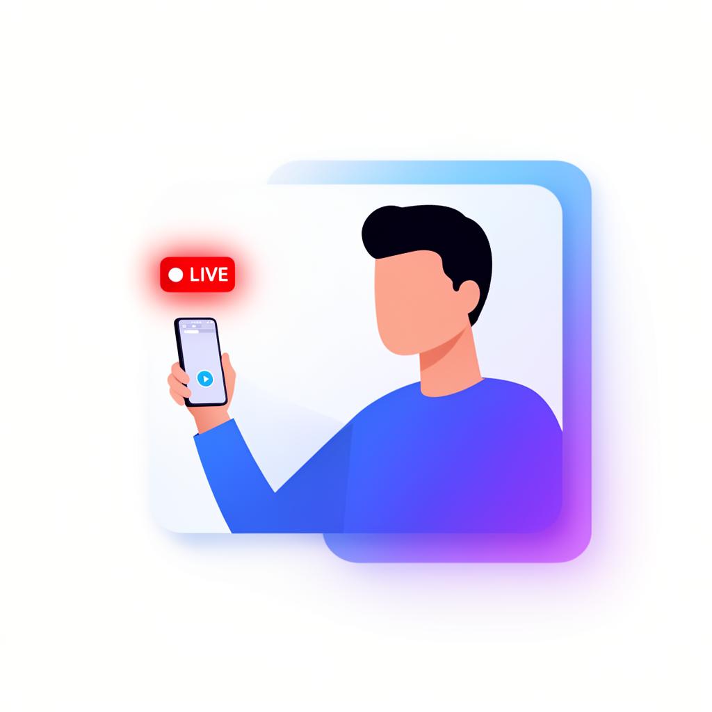 Go Live feature illustration